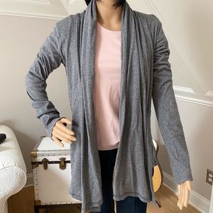 Gray cardigan. Size medium. New without tags.
